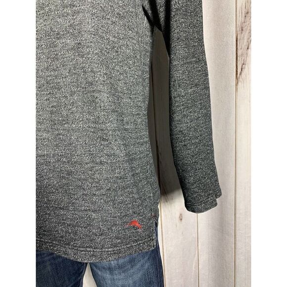 TOMMY BAHAMA Long Sleeve Men's T Shirt Size Medium Gray Excellent! - Picture 3 of 15